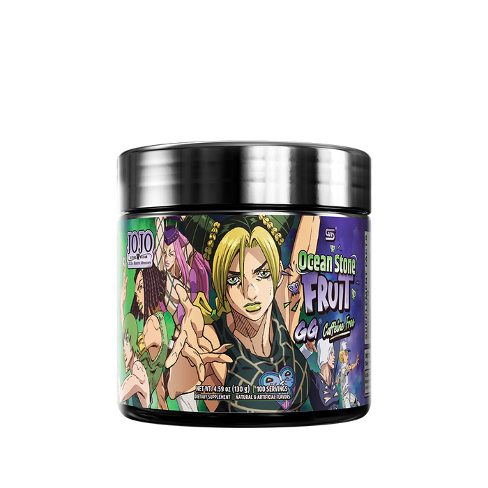 JoJo's Stone Ocean Fruit - Caffeine Free - 100 Servings