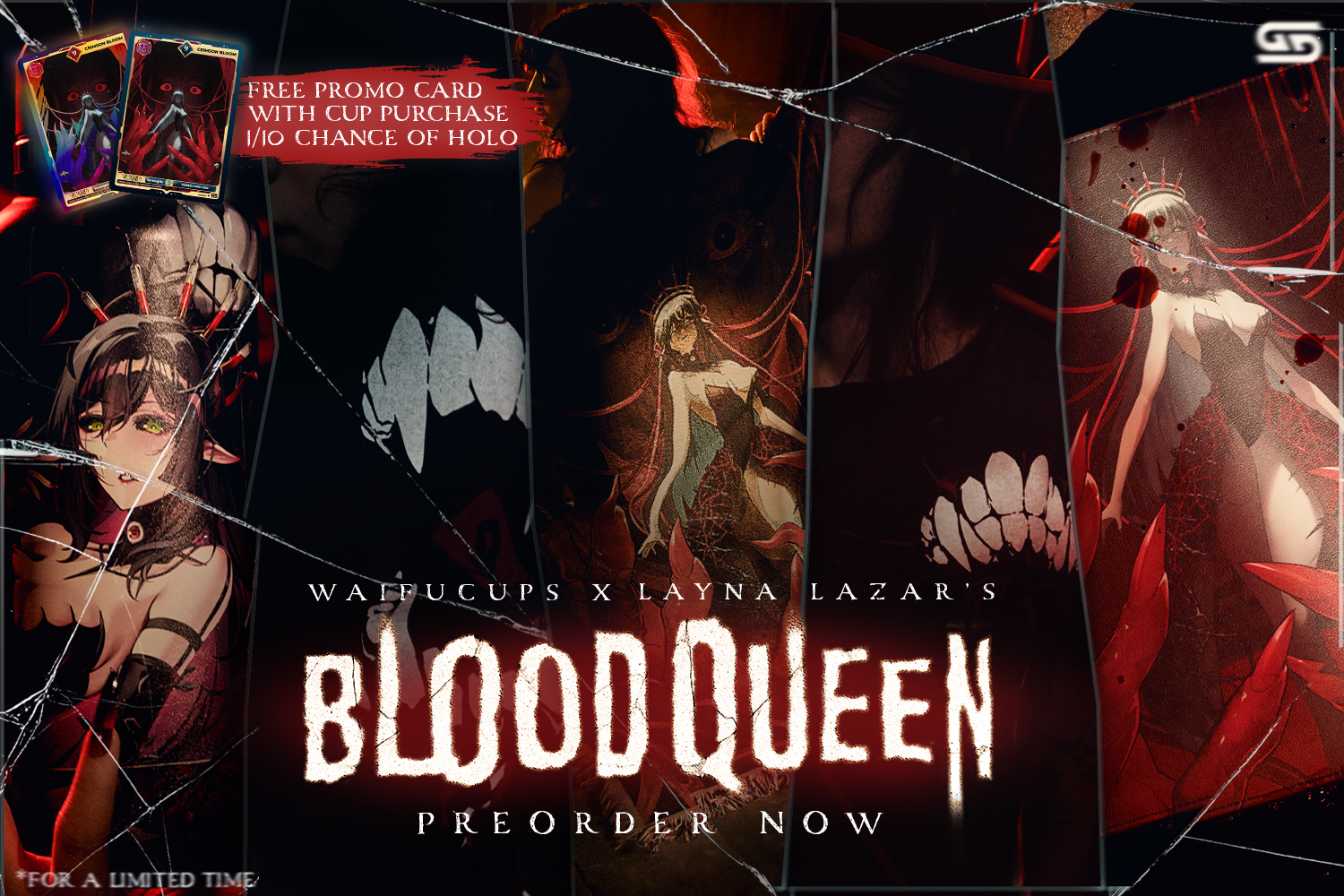 Waifu Cups x Layna Lazar: Blood Queen Drop - Gamer Supps