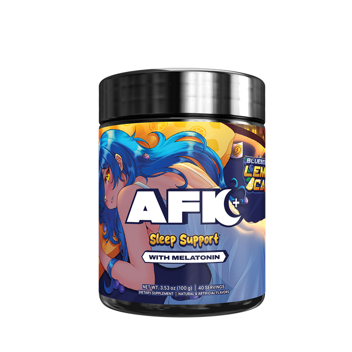 AFK+ (with Melatonin): Blueberry Lemoncake  - 40 Servings - Gamer Supps