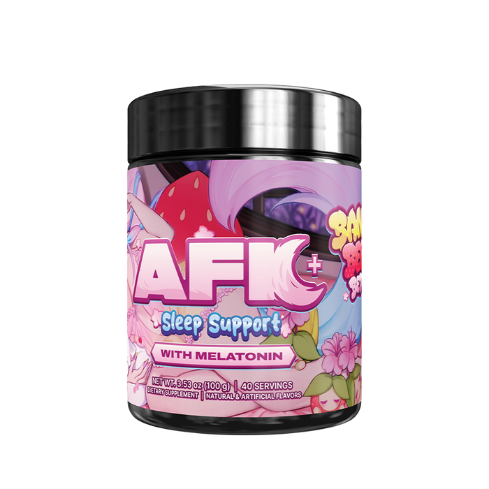 AFK+ (with Melatonin): Bananaberry Bedtime by Silvervale - 40 Servings - Gamer Supps