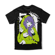 Kaiju Chan T shirt back logo