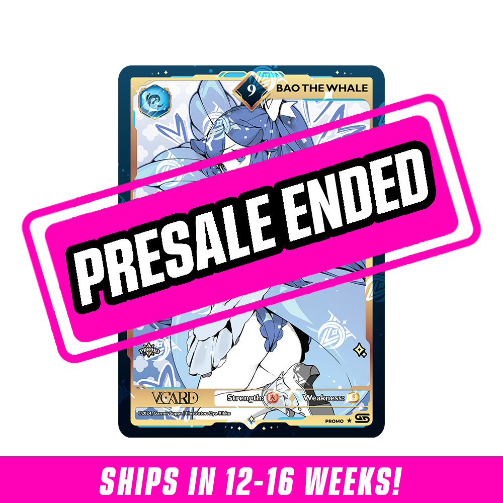 Creator Cups x Bao: VCard Promo Card (Info) - Gamer Supps