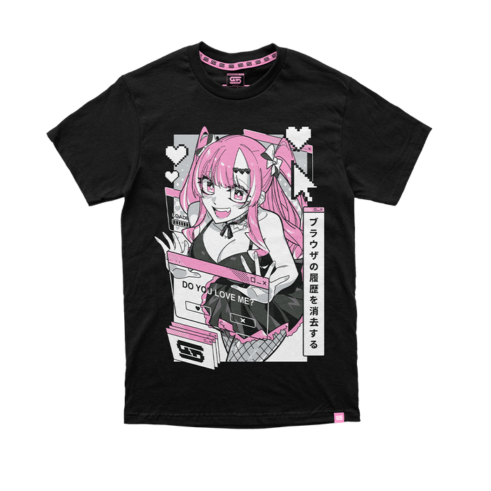 Waifu Shirt: Browser Trouble - Gamer Supps
