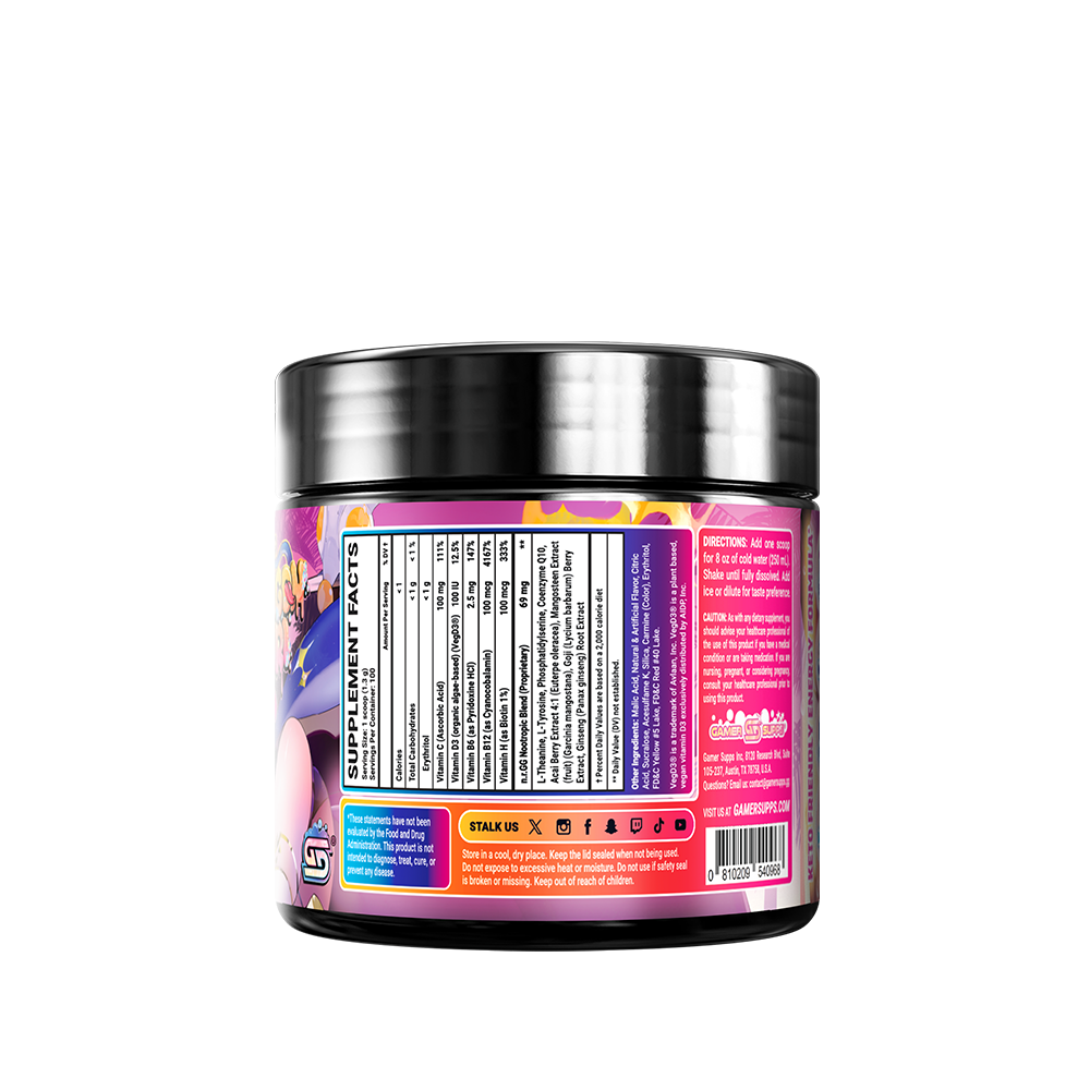 Dragon Yuri Caffeine Free - 100 Servings - Gamer Supps