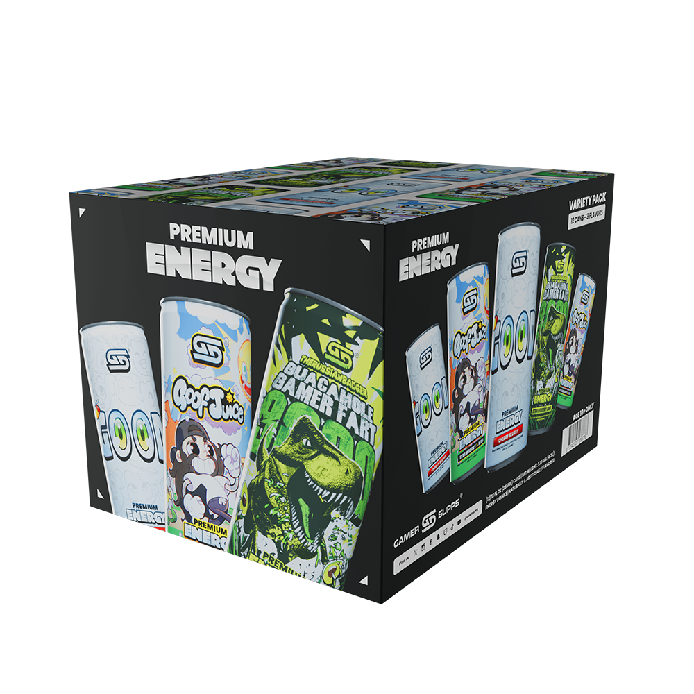 GG® Premium Energy - Variety Pack (12 Cans)