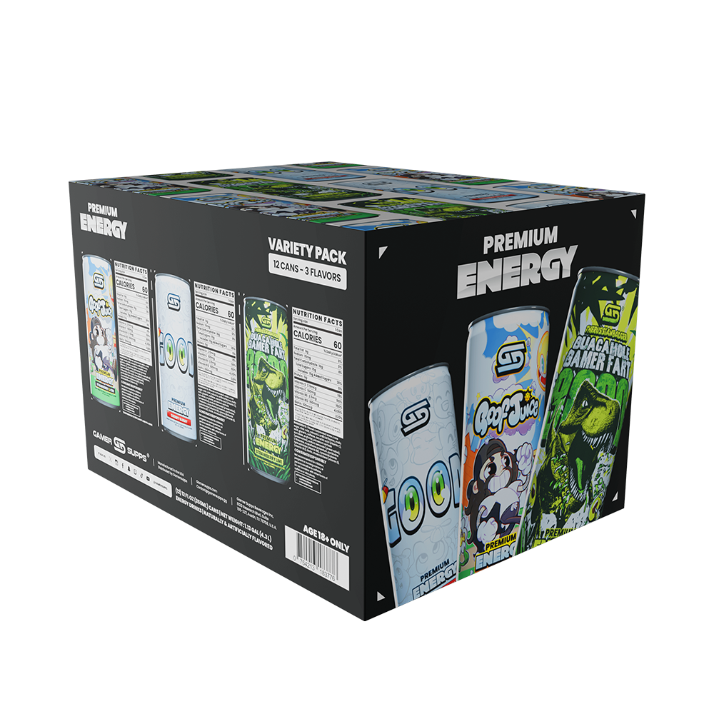 GG® Premium Energy - Variety Pack (12 Cans)