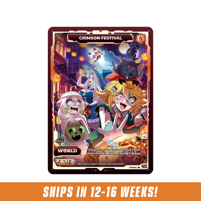 Crimson Festival: VCard Promo Card - Gamer Supps