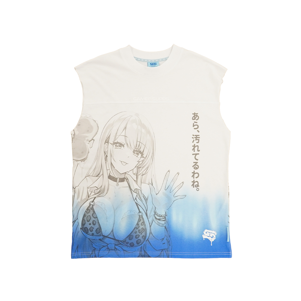 Daisy Detailing: Sleeveless Shirt - Gamer Supps