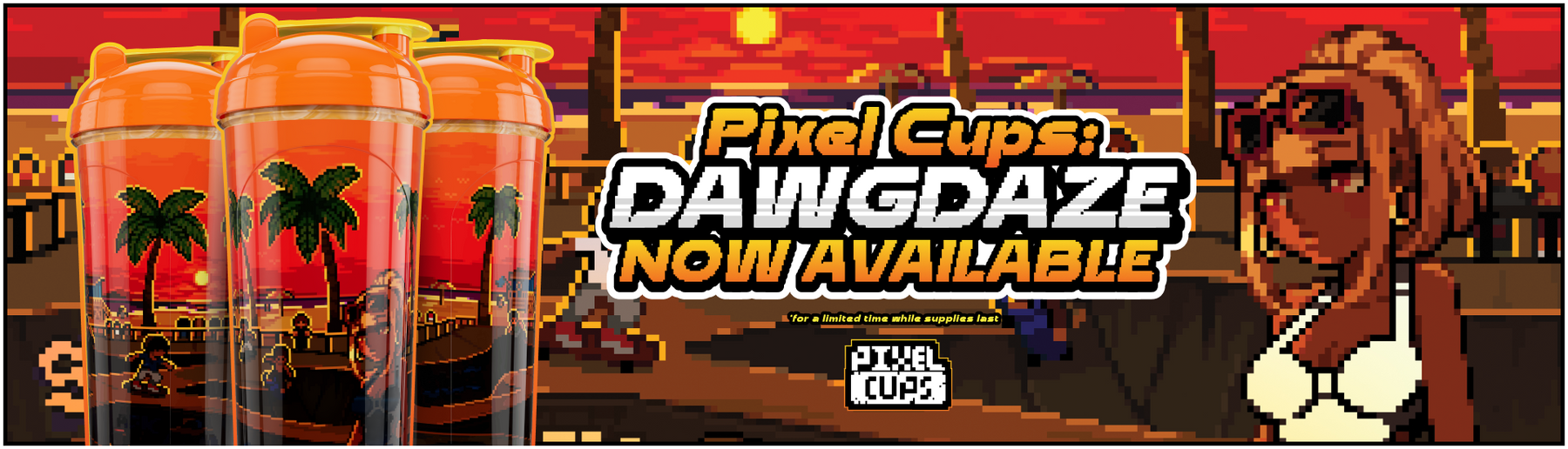 Pixel Cups: Dawg Daze - Gamer Supps