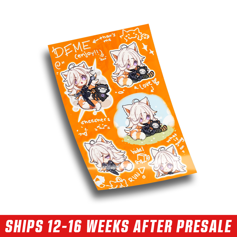 deme: Sticker Sheet