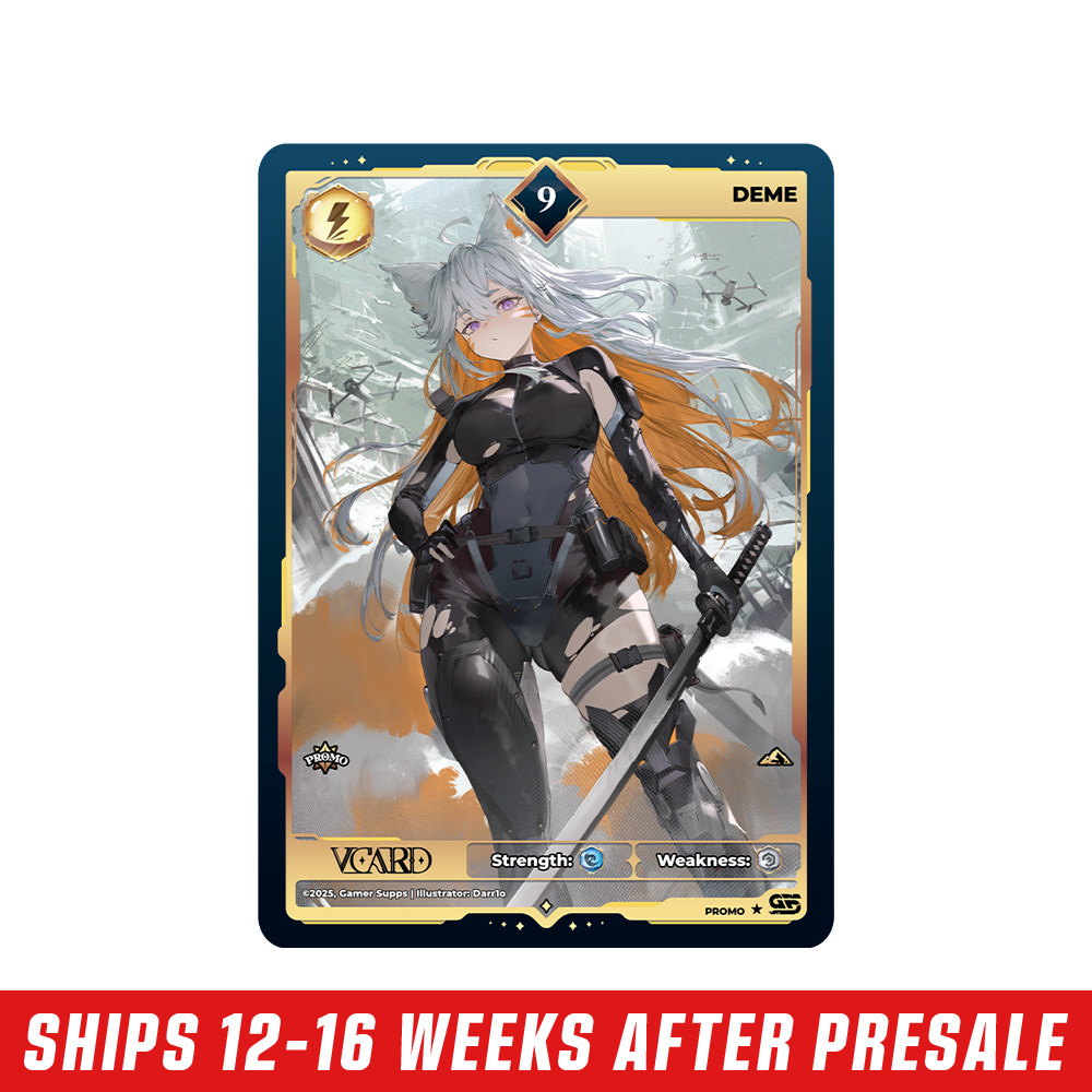 Creator Cups x deme: VCard Promo Card (Info)