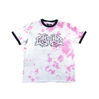 Double Trouble: Pastel Ringer Shirt - L