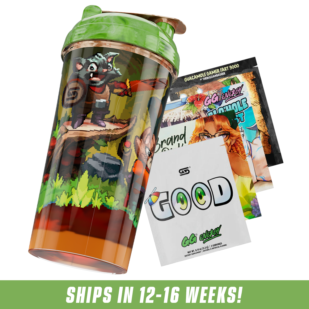 PIXEL CUPS x Emongg: Meowdle Earth