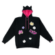 Nyan Service: Cat Ear Zip Hoodie