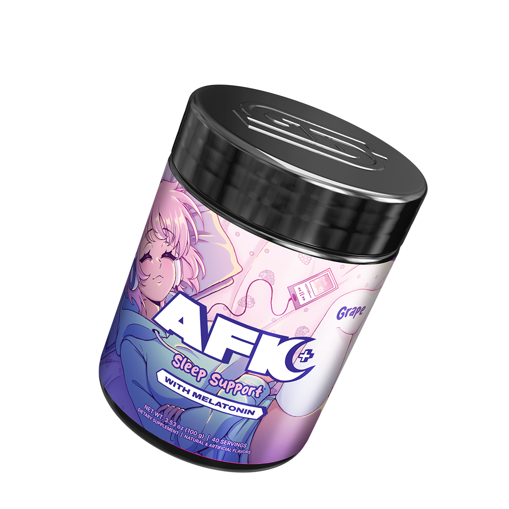 AFK+ (with Melatonin): Grape - 40 Servings - Gamer Supps