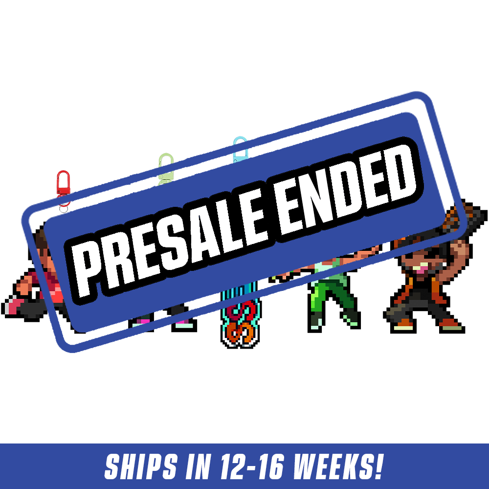 PIXEL CUPS x Clooless: Acrylic Keychain Set