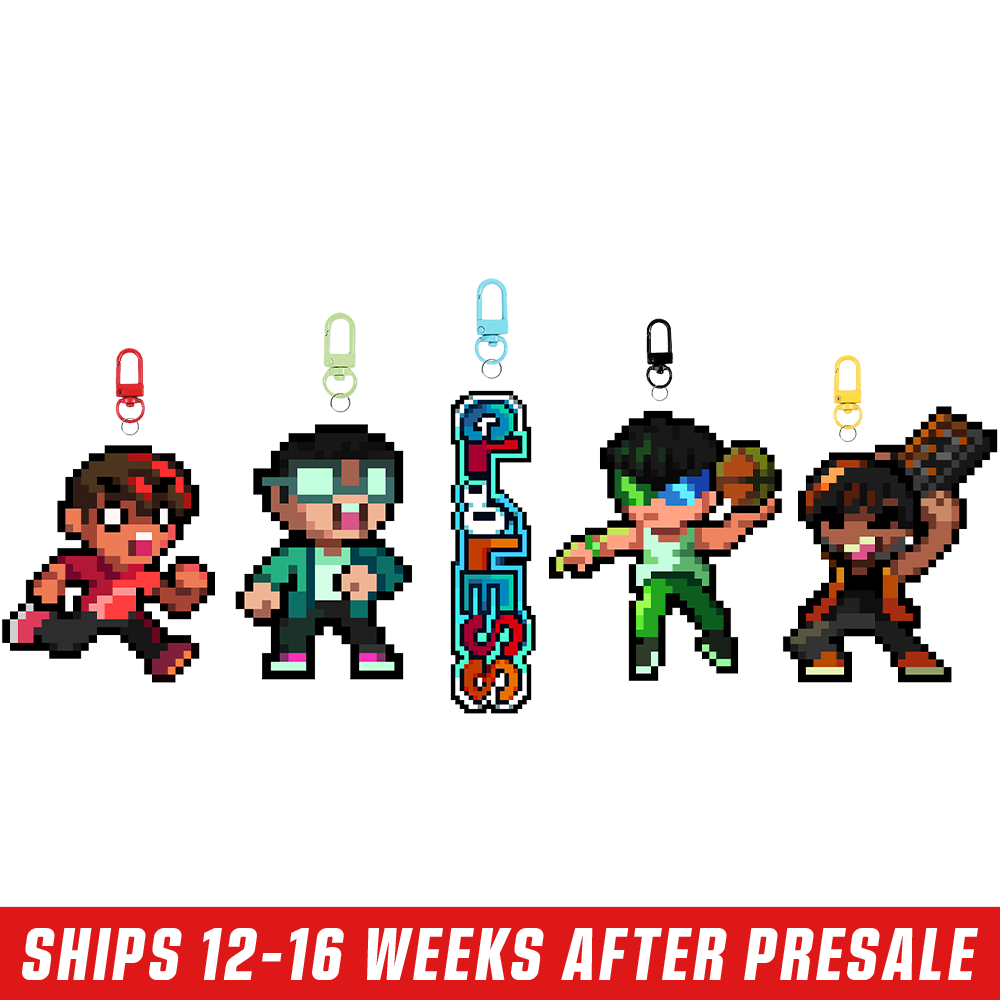 PIXEL CUPS x Clooless: Acrylic Keychain Blind Box