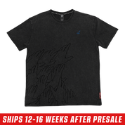 Layna Lazar: Crimson Bloom Shirt