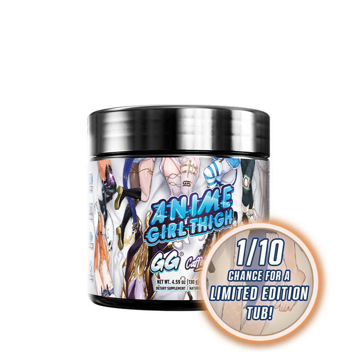 Anime Girl Thigh Caffeine Free - 100 Servings (Vtuber Edition) - Gamer Supps