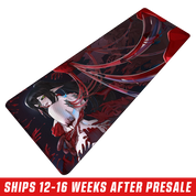 Layna Lazar: Crimson Bloom Mousepad