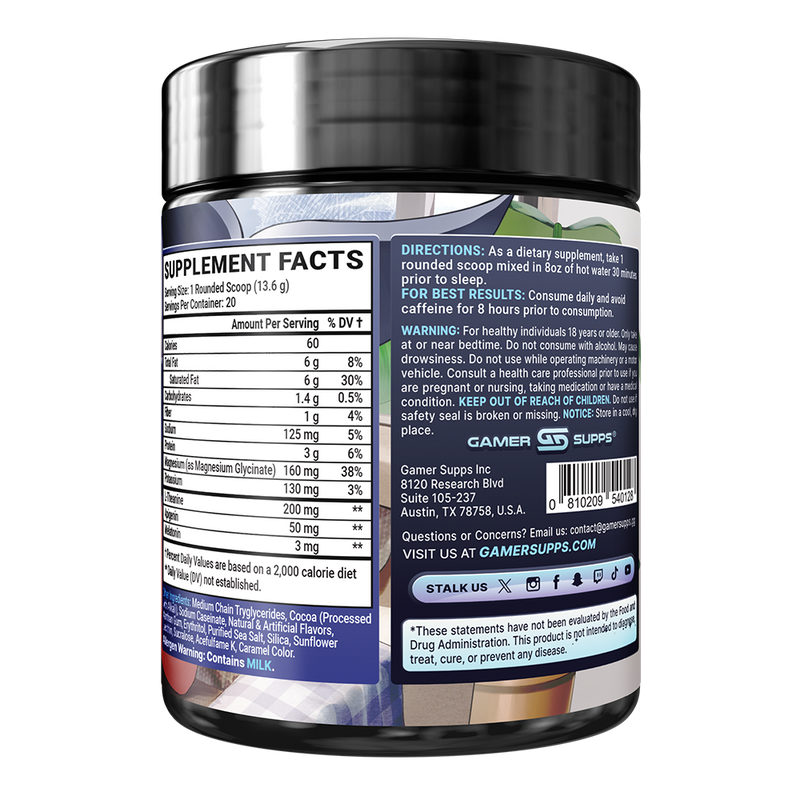 AFK+ (with Melatonin): Lily's Lullaby - 20 Servings - Gamer Supps