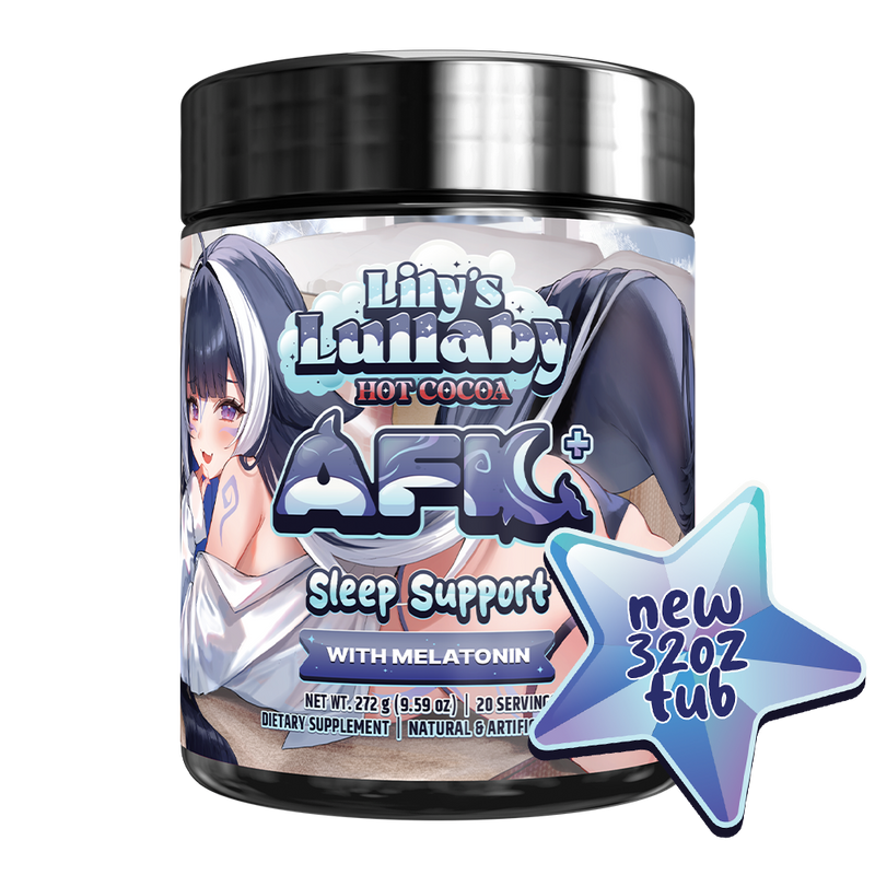 AFK+ (with Melatonin): Lily's Lullaby - 20 Servings (Coming Soon!!!) - Gamer Supps