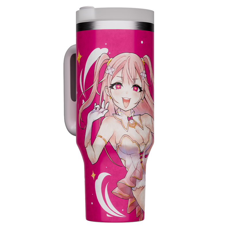 Metal Waifu Tumbler: Magical Girl - Gamer Supps