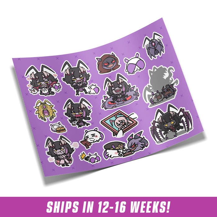 Matara Kan: Evil Mata Sticker Sheet (Info) - Gamer Supps