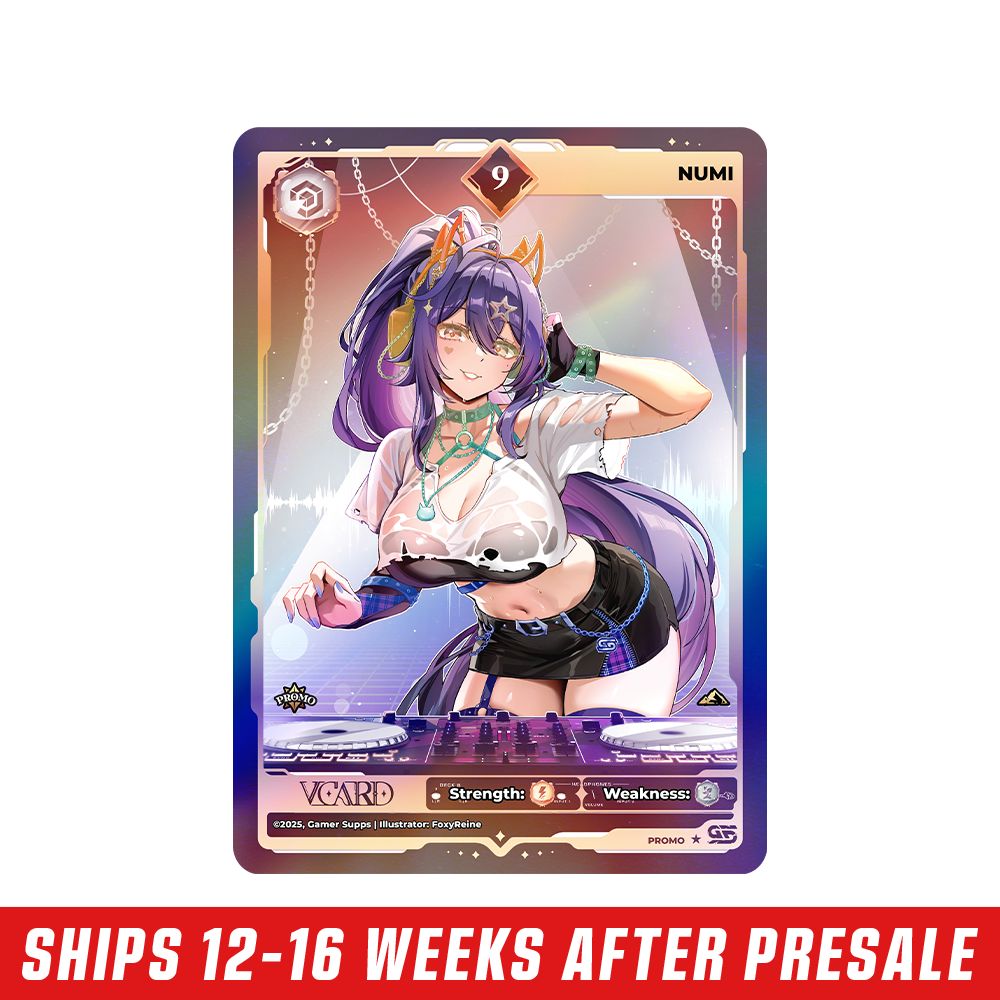Creator Cups x Numi: VCard Promo Card (Info)