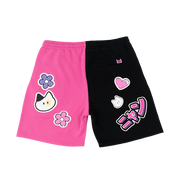 Nyan Service: Sticker Bombed Shorts - Gamer Supps