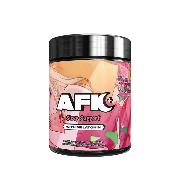 AFK+ (with Melatonin): Razzz Berry Sorbet - 40 Servings - Gamer Supps