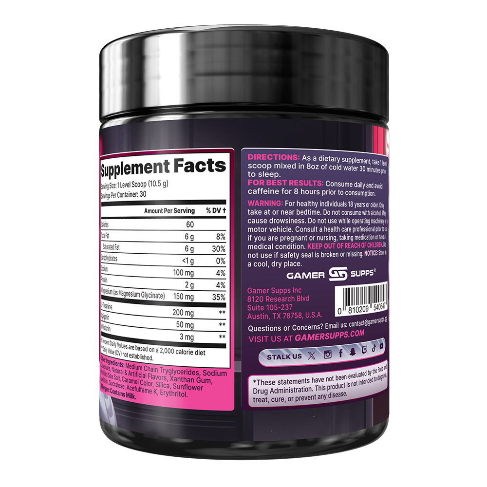 AFK+ (with Melatonin): Room Service - 30 Servings - Gamer Supps