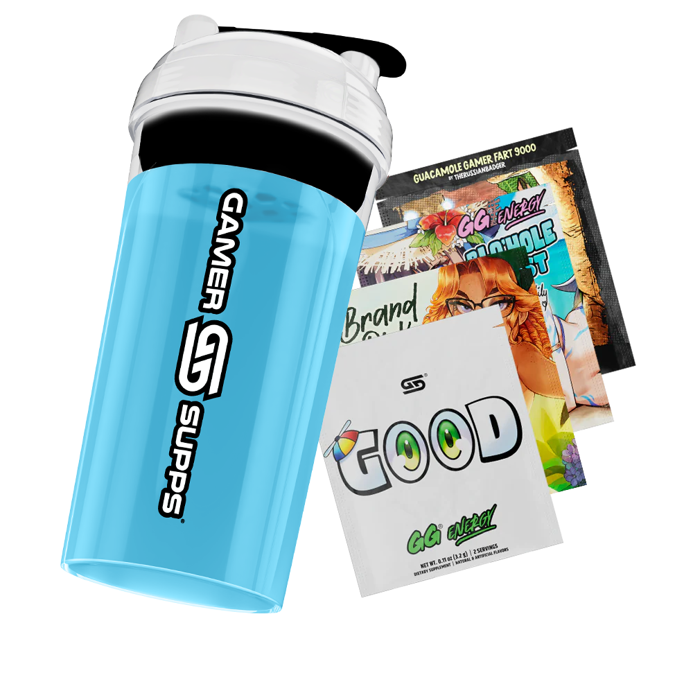 24oz Gamer Supps Shaker Clear - 1 - Gamer Supps