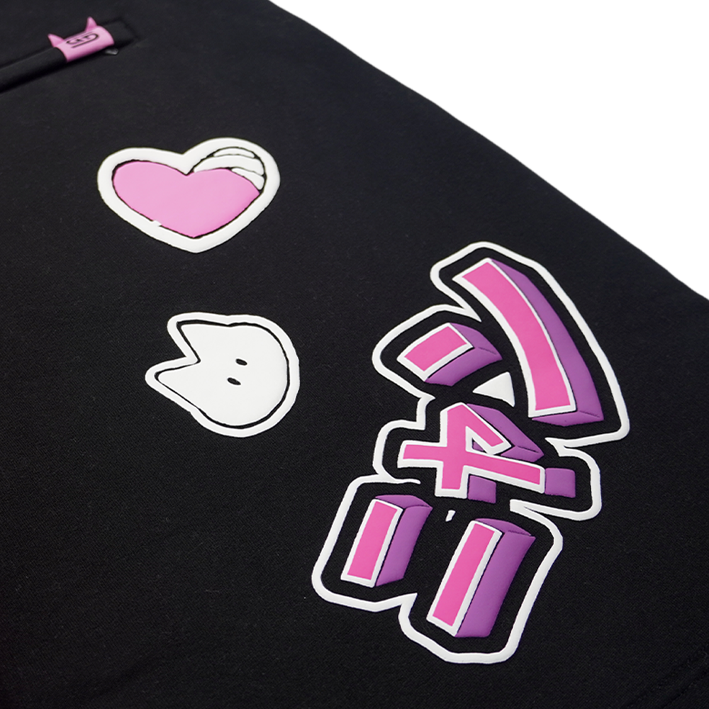 Nyan Service: Sticker Bombed Shorts - Gamer Supps