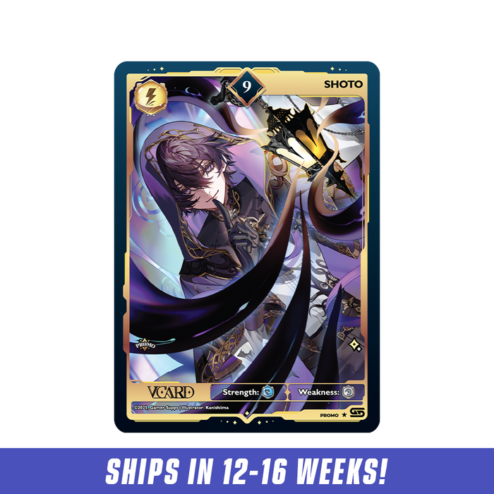 Creator Cups x Shoto: VCard Promo Card (Info) - Gamer Supps