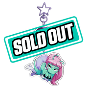 "I Come In Peace" Acrylic Keychain - Gamer Supps