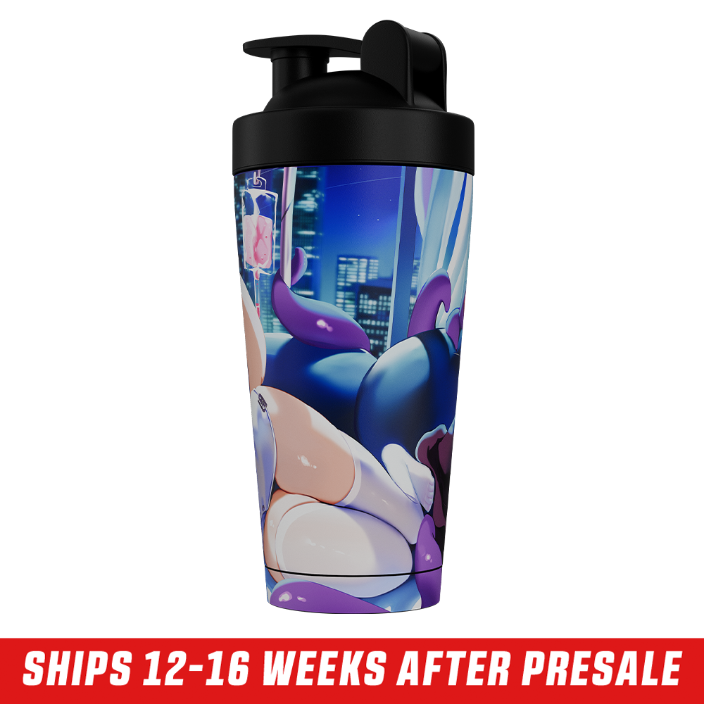 Creator Cups x SquChan: Valentine's Metal Shaker - Gamer Supps