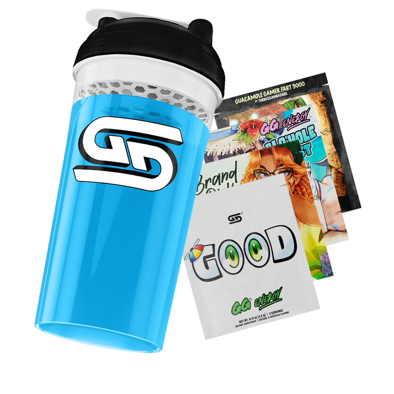 24oz Gamer Supps Shaker Clear - 10 - Gamer Supps