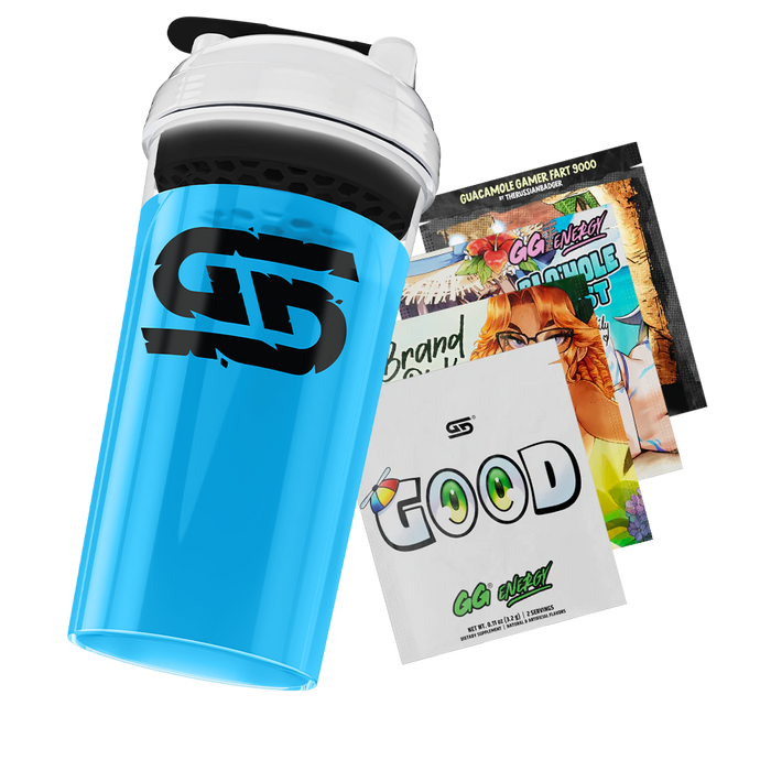 24oz Gamer Supps Shaker Clear - 8 - Gamer Supps