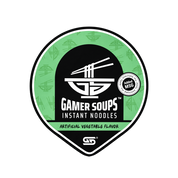 Gamer Soups Instant Noodles - Vegetable (Single Cup) - Gamer Supps