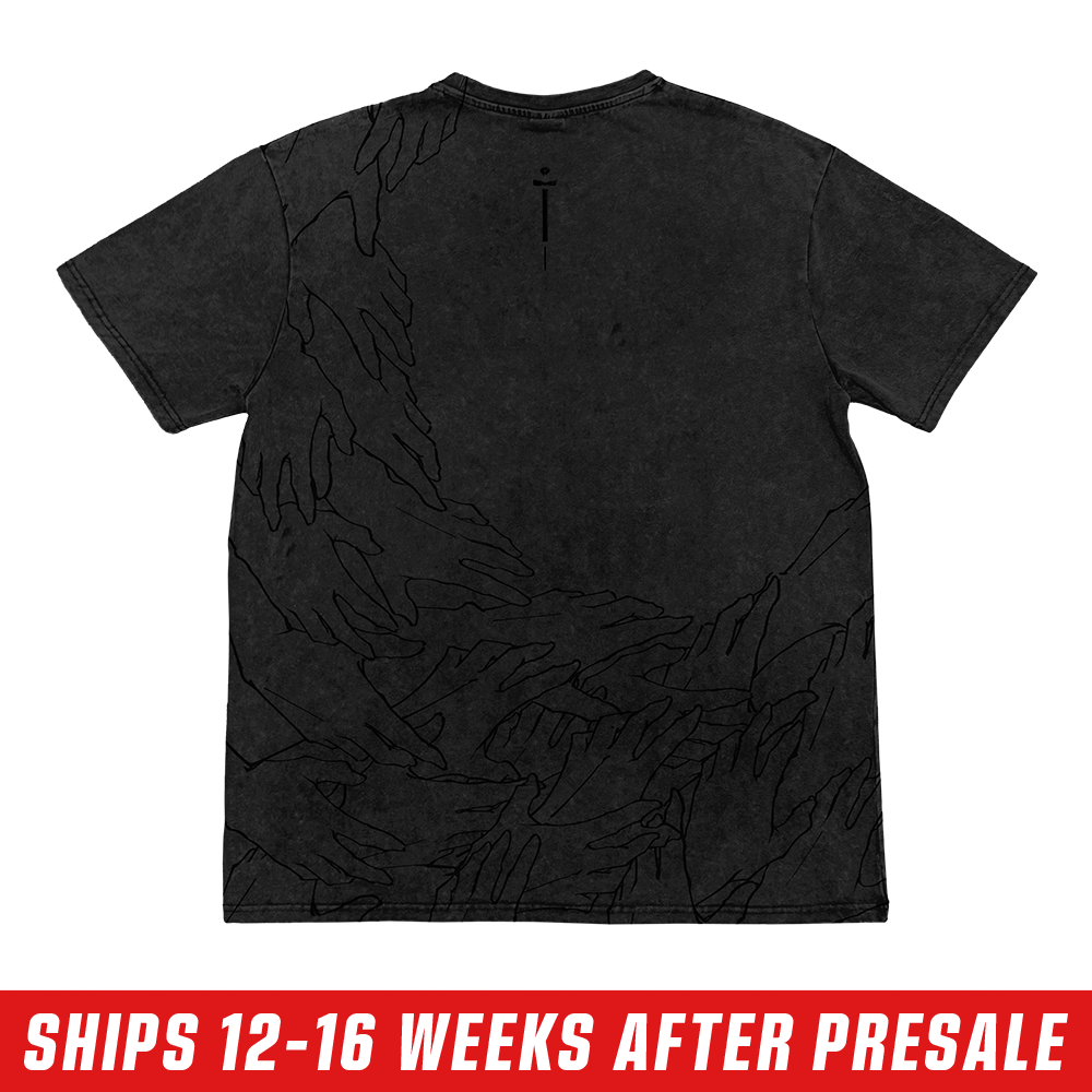 Layna Lazar: Crimson Bloom Shirt