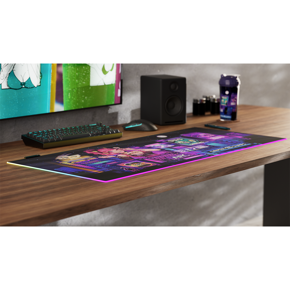 PIXEL CUPS: 2069 RGB Mouse Pad