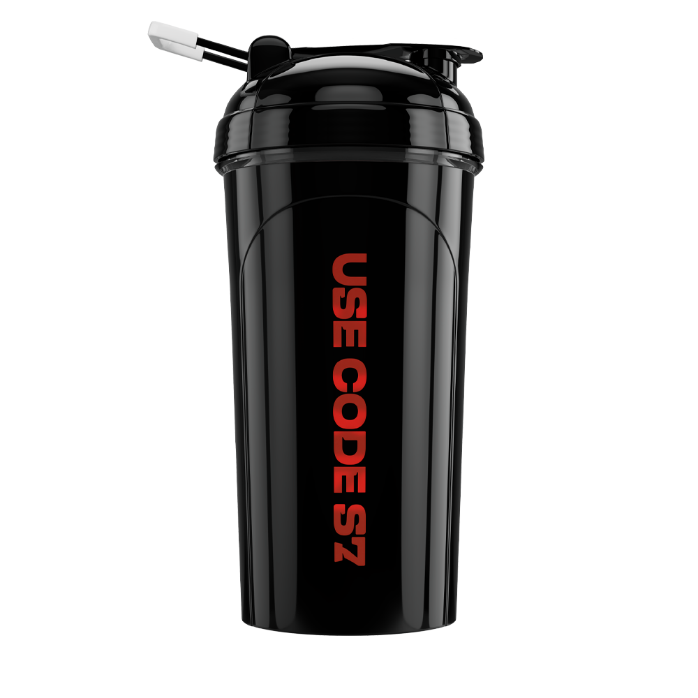 24oz SMii7Y Shaker Cup (Black) - Gamer Supps