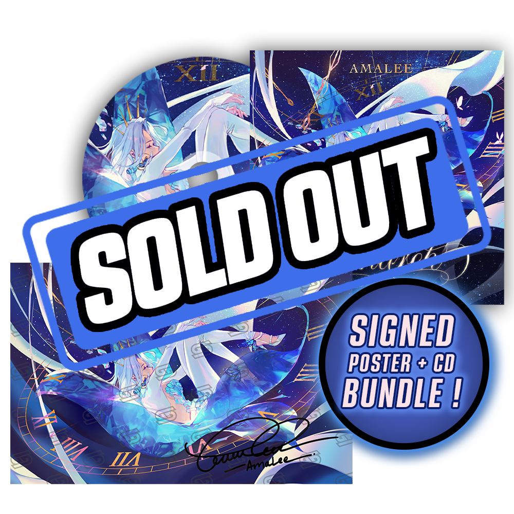 AmaLee: Signed CD + Poster Bundle - Gamer Supps