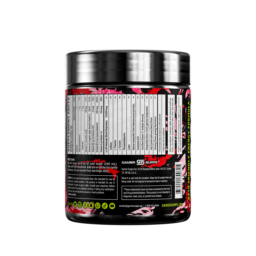 Strawberry - 100 Servings - Gamer Supps