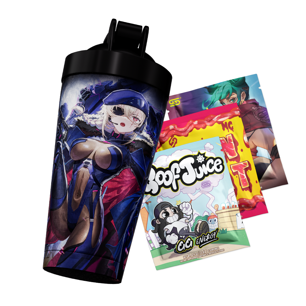 Waifu Cups x Saruei: Ground Zero Metal Shaker - Gamer Supps